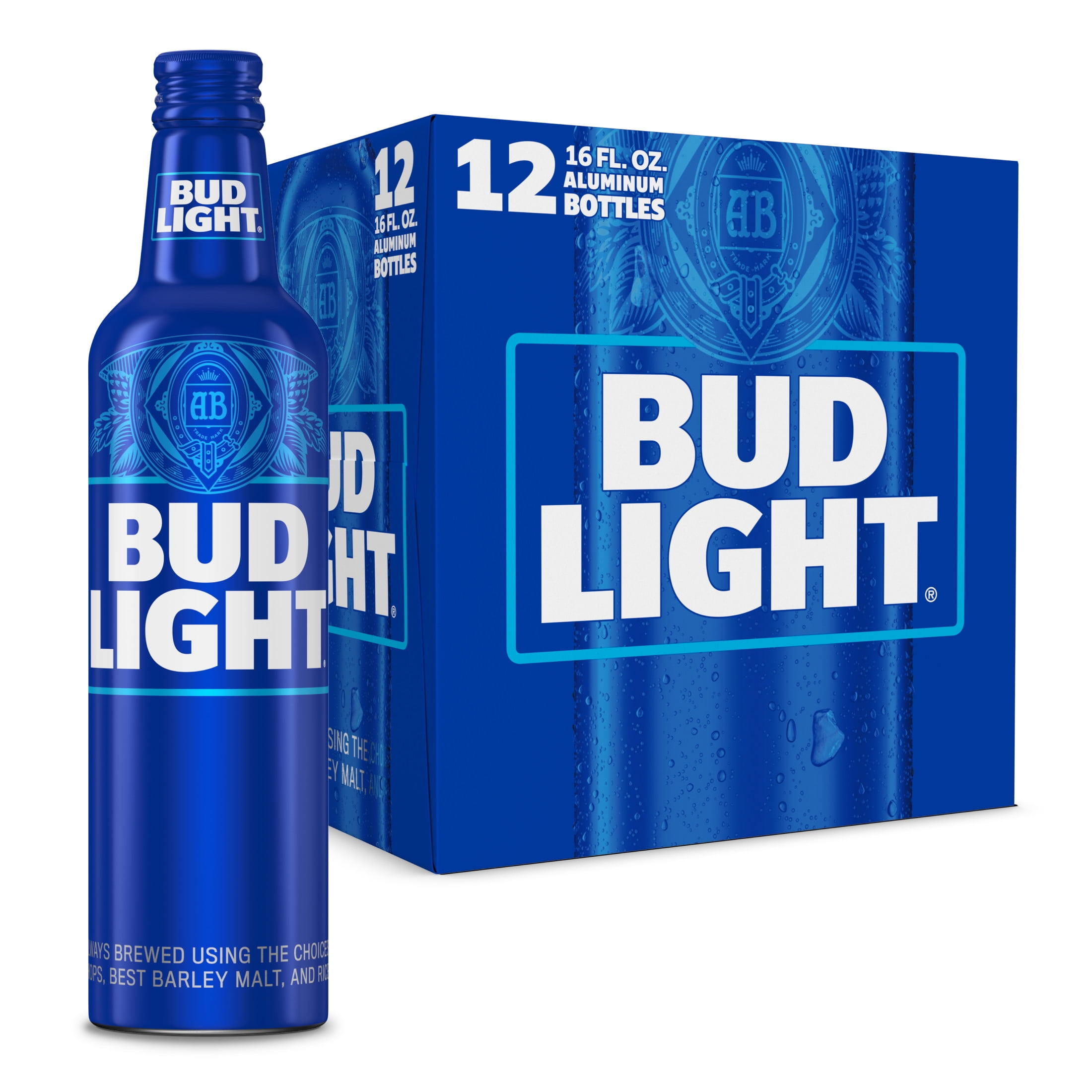 Bud Light Alum 12 Pack Bottles
