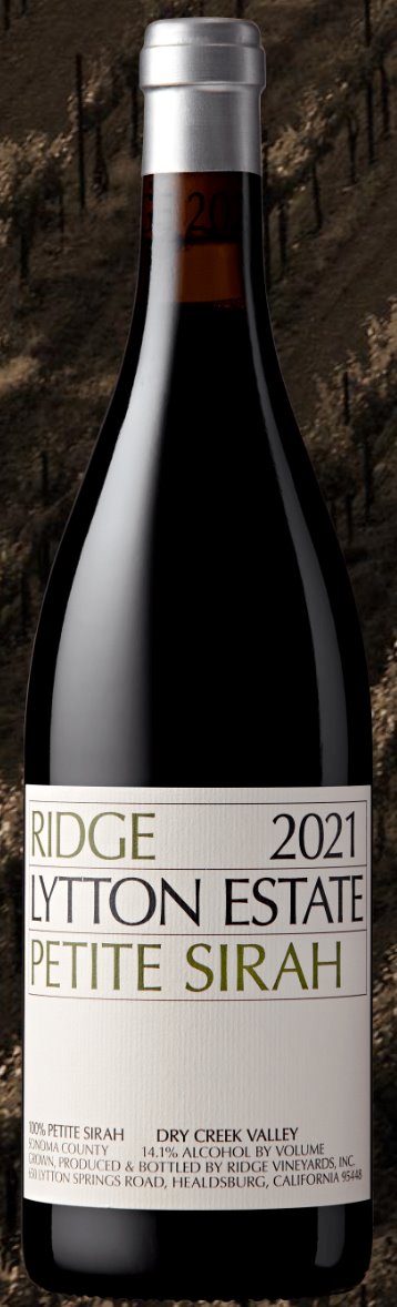 Ridge Lytton Estate Petite Sirah