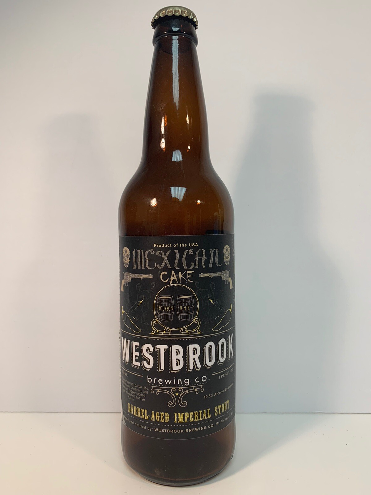 E T Brew /Westbrook Mex Bis Cak Bottle
