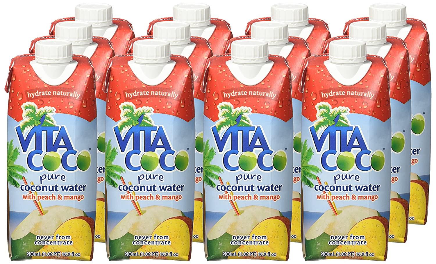 Vita Coco Peach Mango Non Acholic Drink