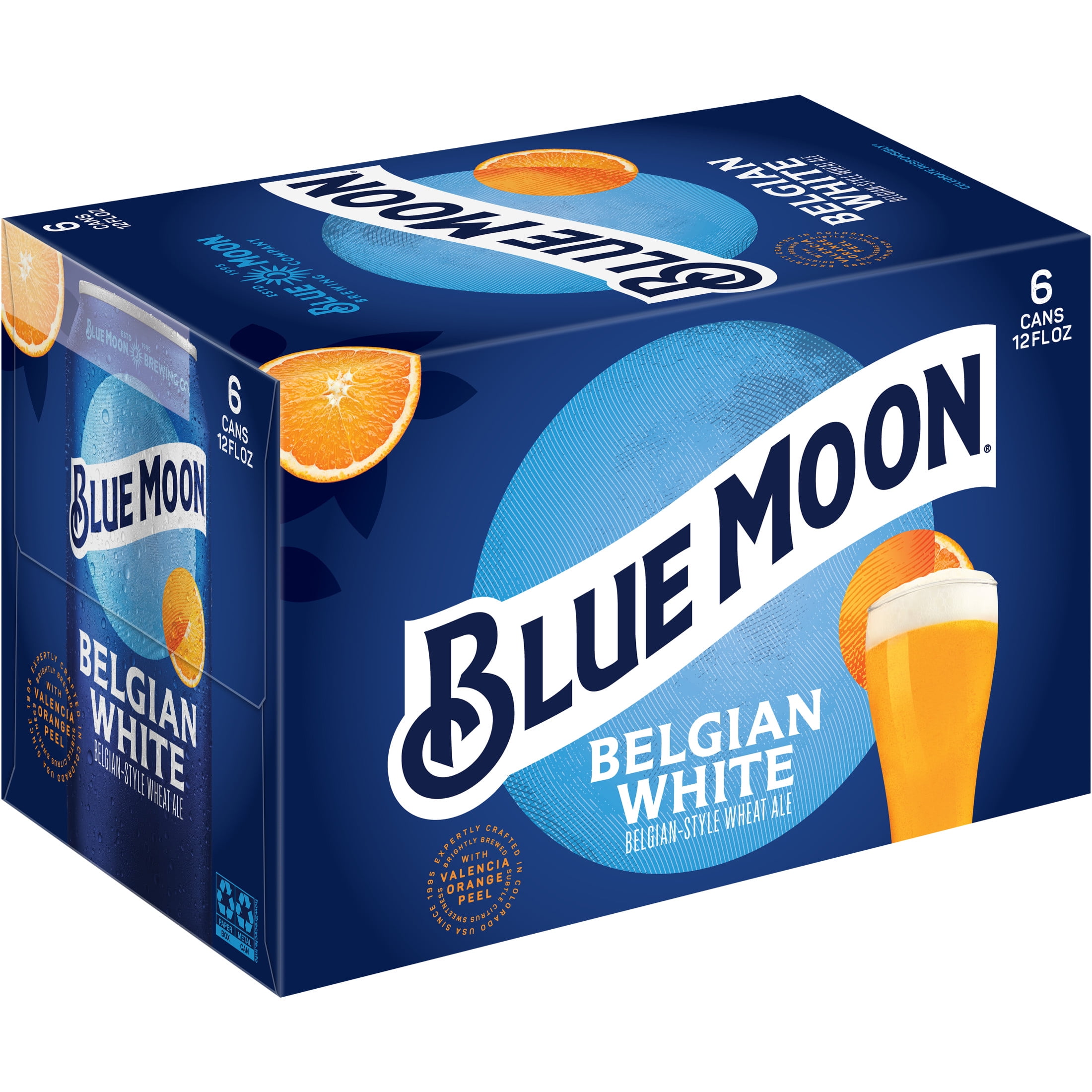 Blue Moon Belgianw.allum 6 Pack Bottles