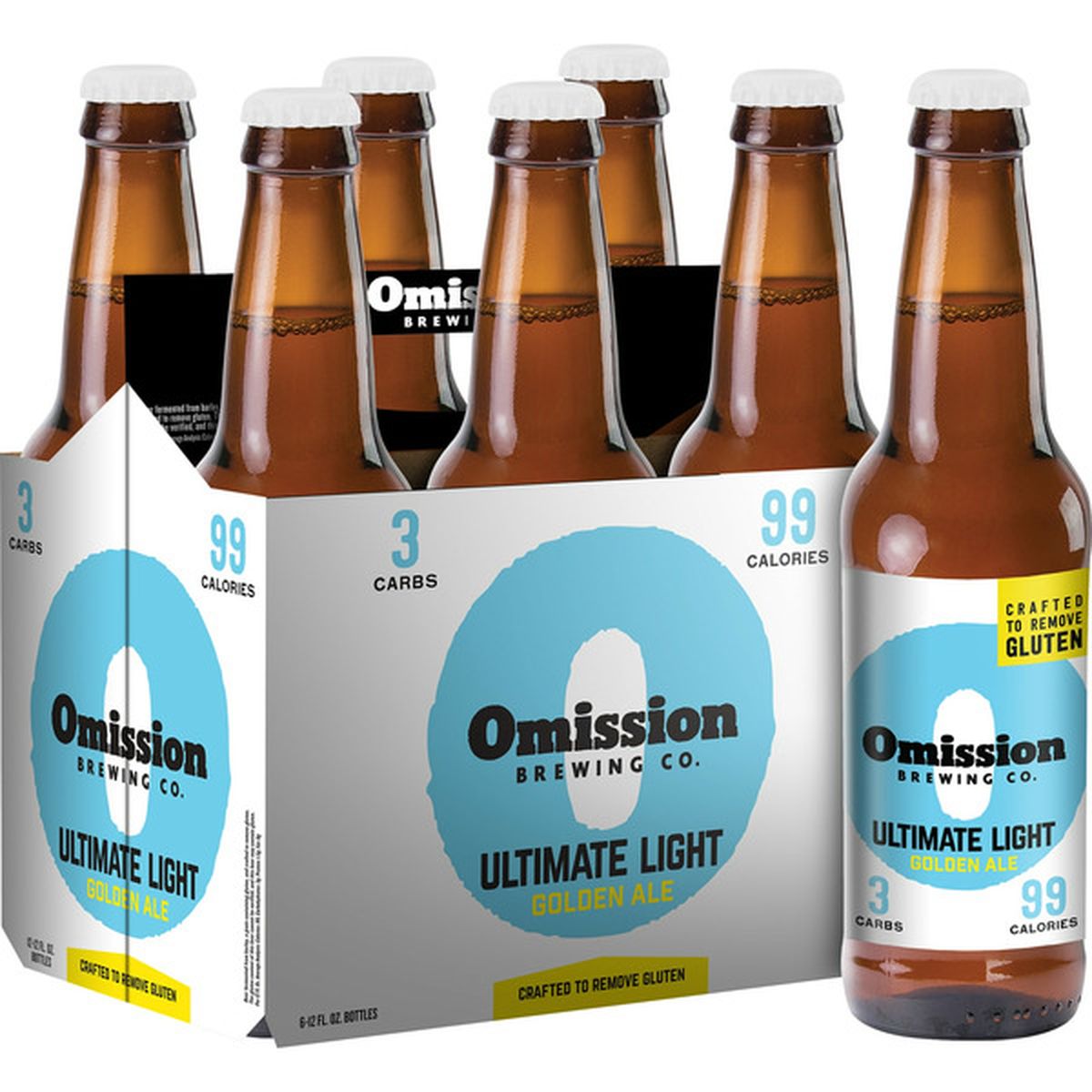 Widmer Omission Ult Light 6 Pack Btls/Cans