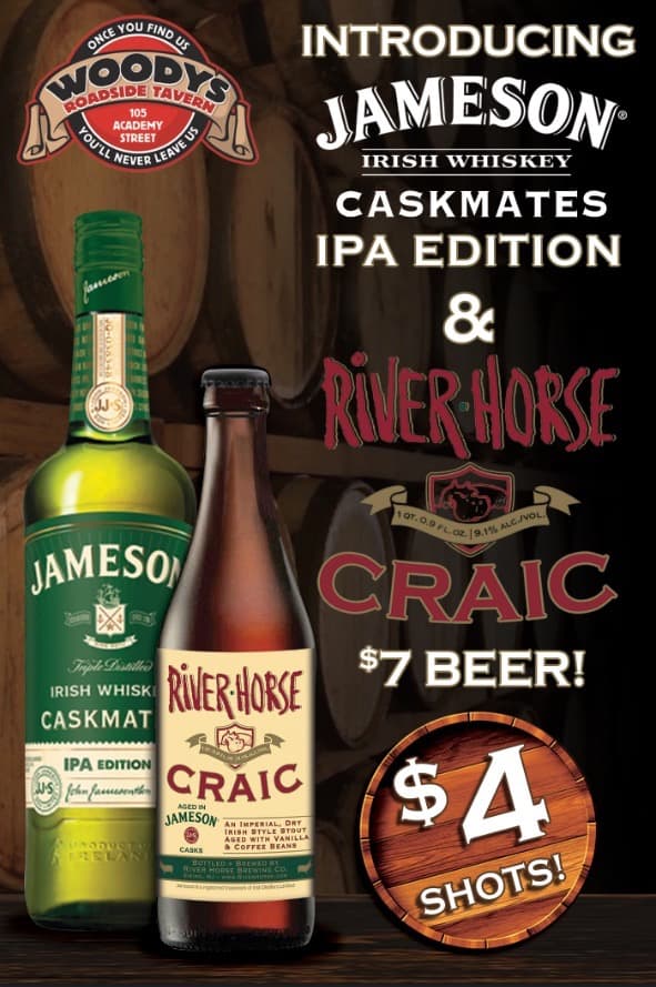 Riverhorse Craic Aged In Jameso Bottle
