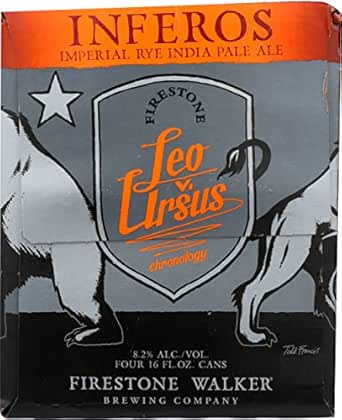 Firestone Walker Leo Inferno 4 Pack Cans