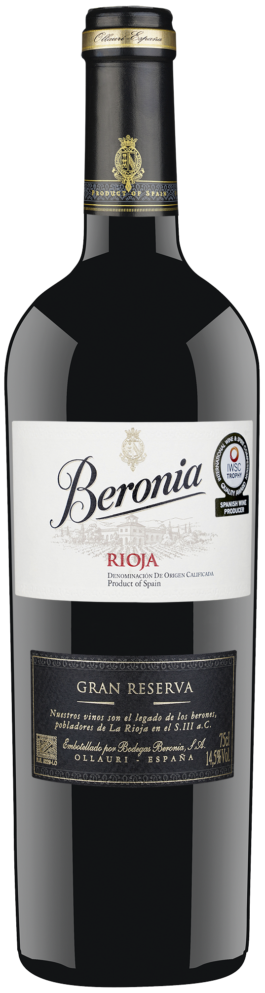 Beronia Gran Reserva Rioja