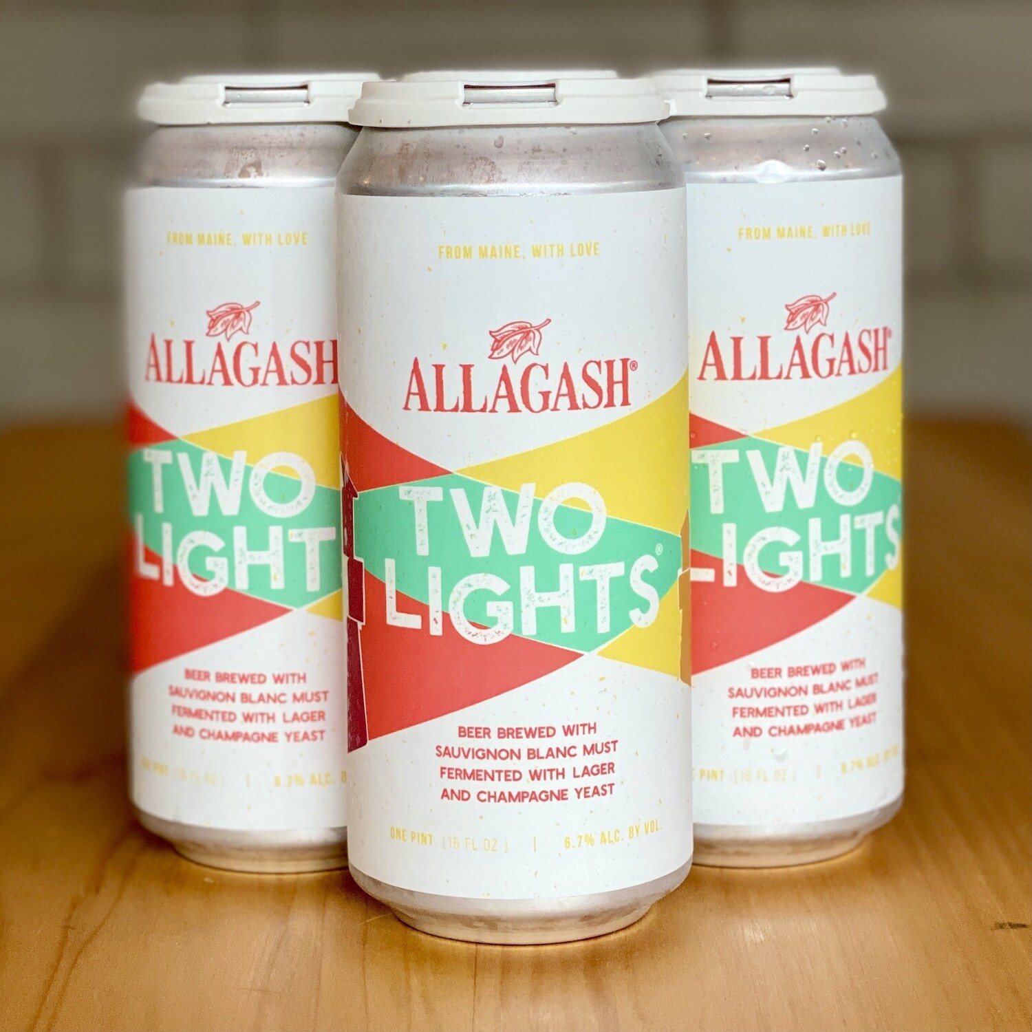 Allagash Two Lights 4 Pack Bottles
