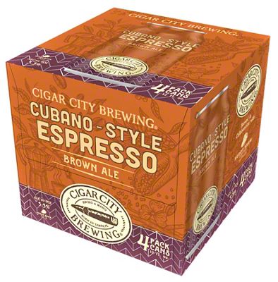 Cigar City Cubano Espresso 4 Pack Cans