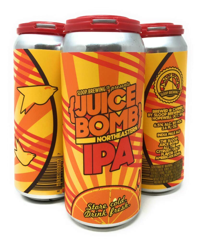 Sloop Brew Juice Bomb 4 Pack Cans