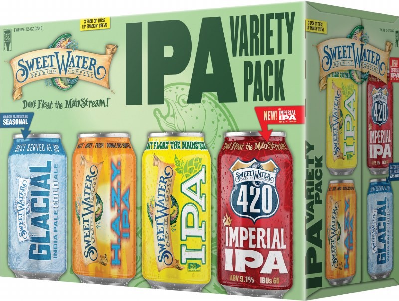 Sweet Water Strain IPA 12 Pack Cans