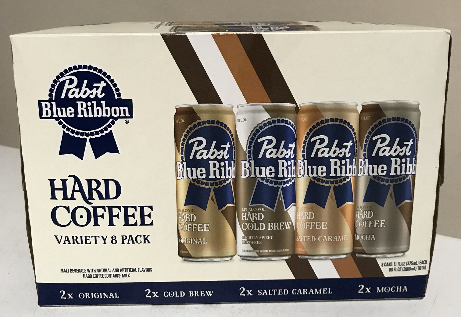 Pabst Blue Ribbon Hrd Coff Sltc 4 Pack Cans