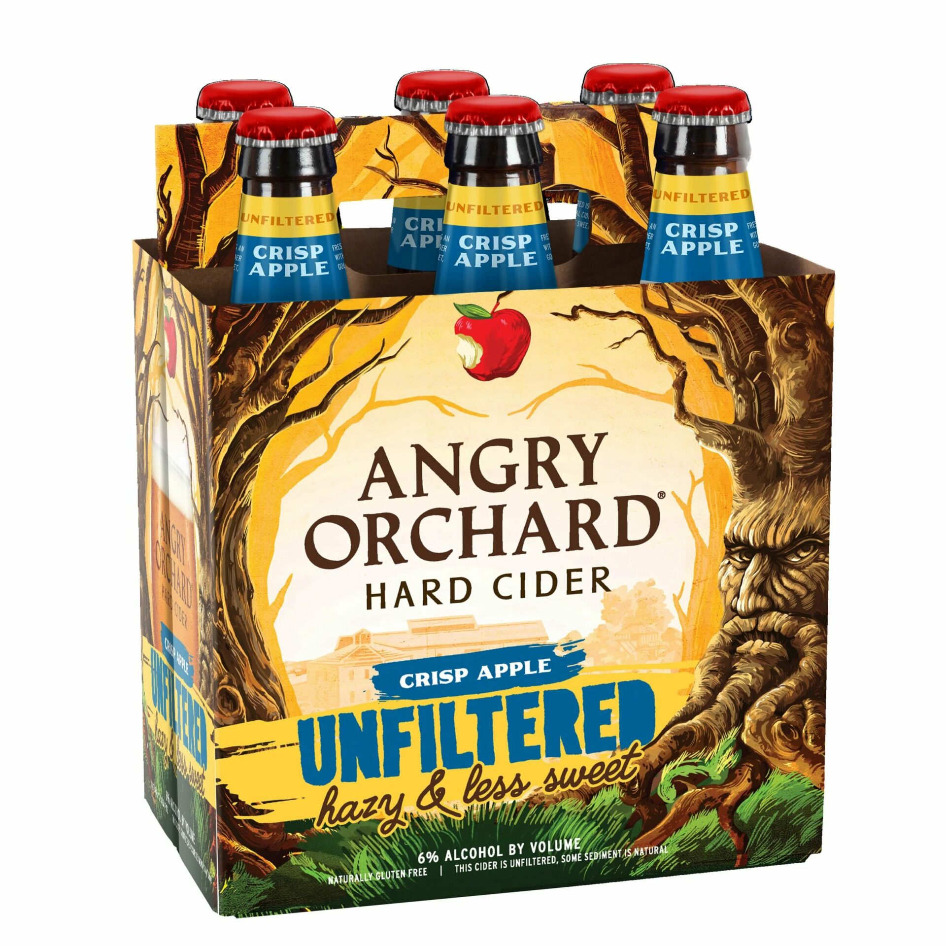 Angry Orch Unfiltrd Apple 6 Pack Bottles