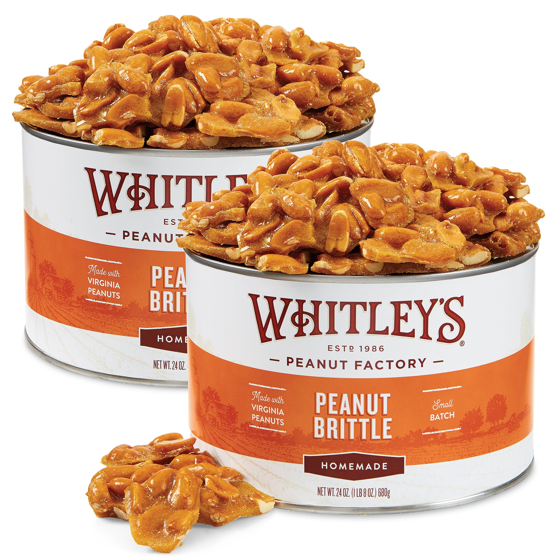 Whitleys Peanut Brittle Original