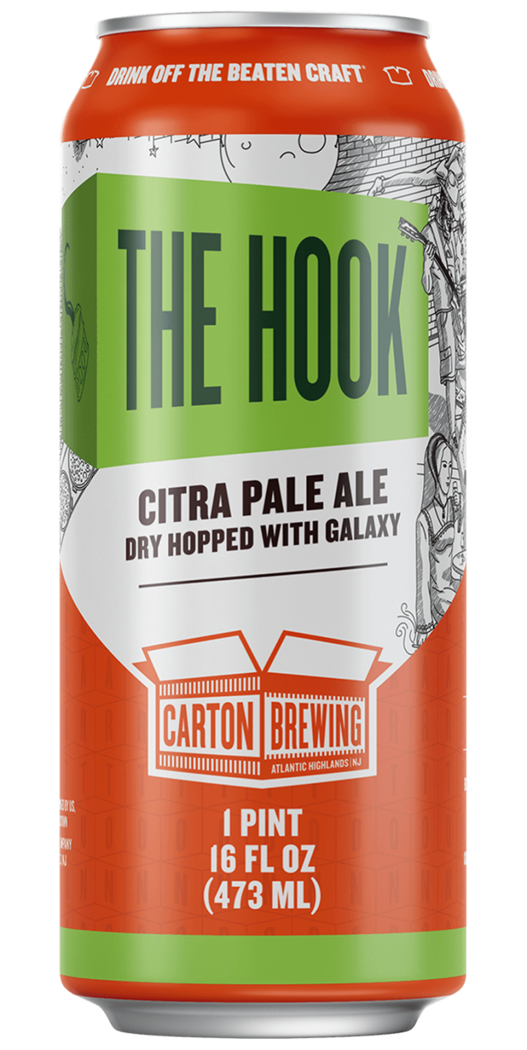 Carton Brew Trn Up The Hook 4 Pack Cans