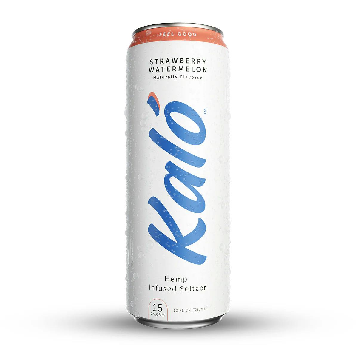 Kalo Hemp Seltzer 4 Pack Cans Strawberry Wtrme