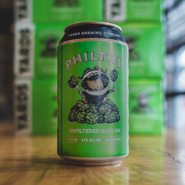 Yards Philthy Unfiltered IPA 6 Pack Cans