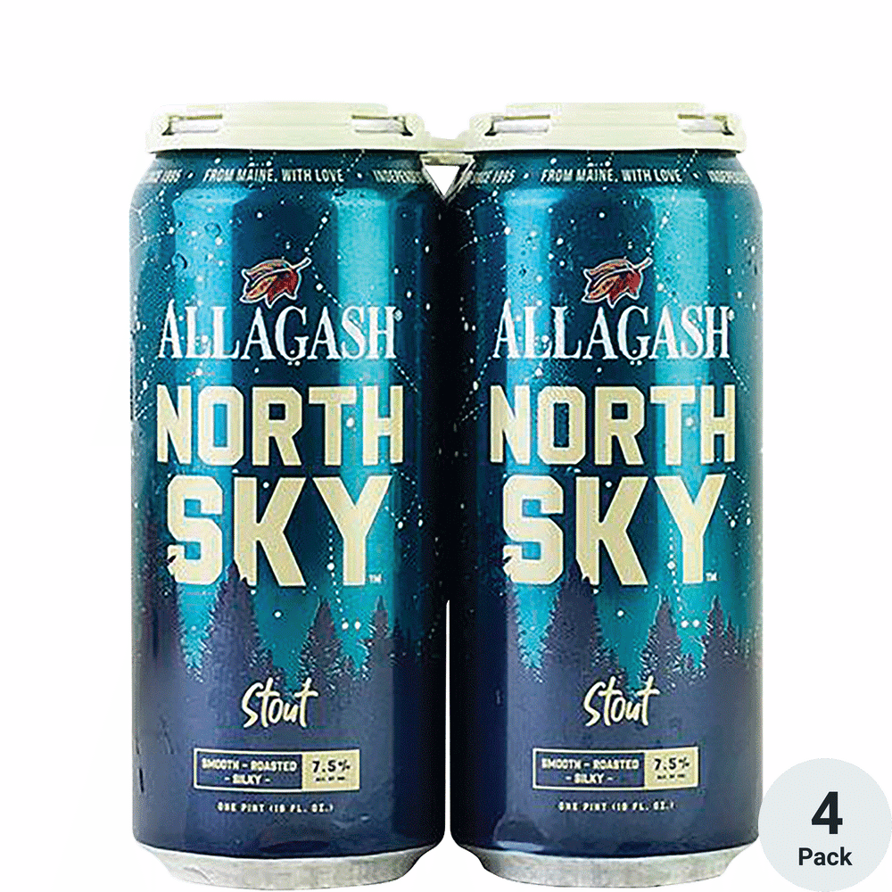 Allagash North Sky 4 Pack Cans