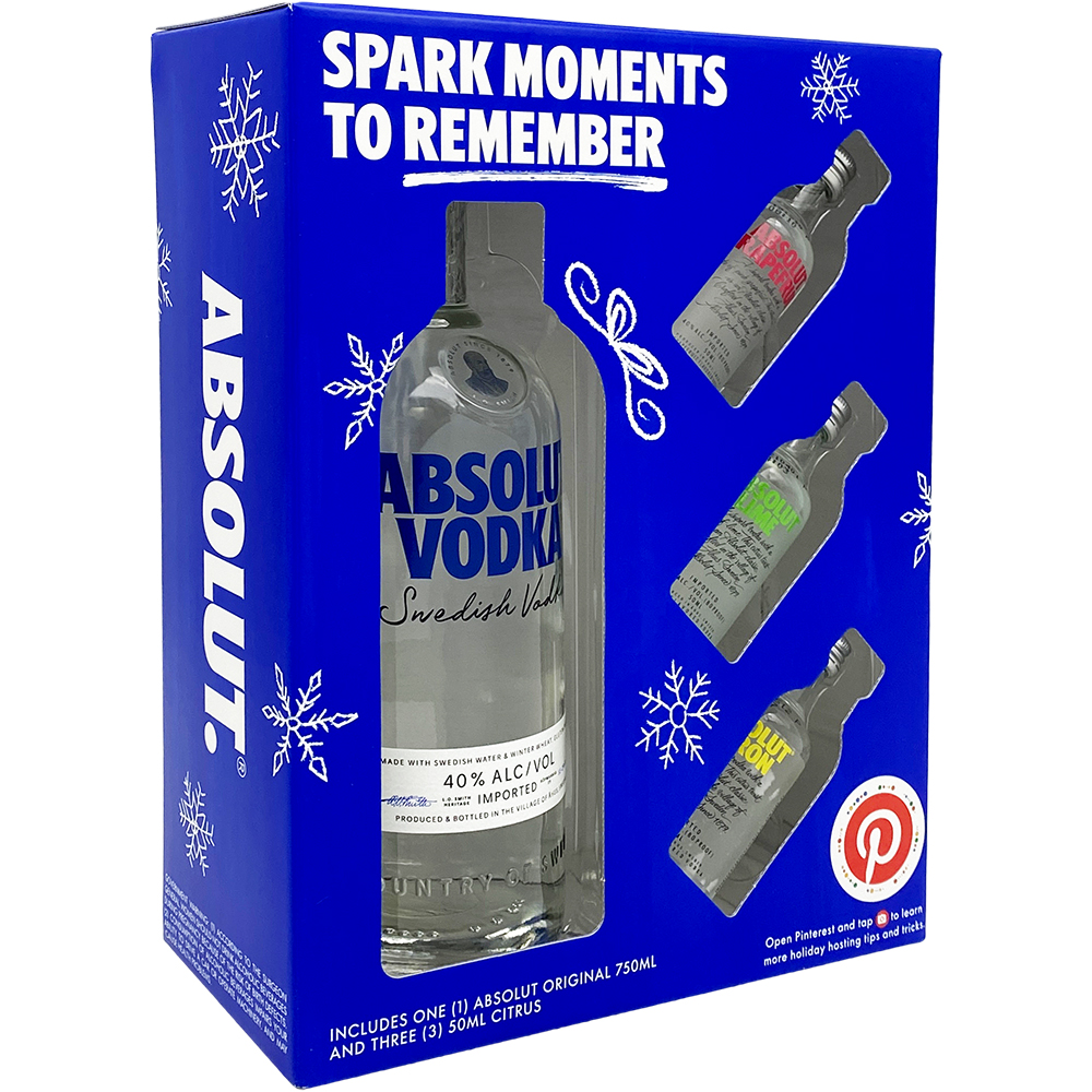 Absolut Gift Pack Vodka