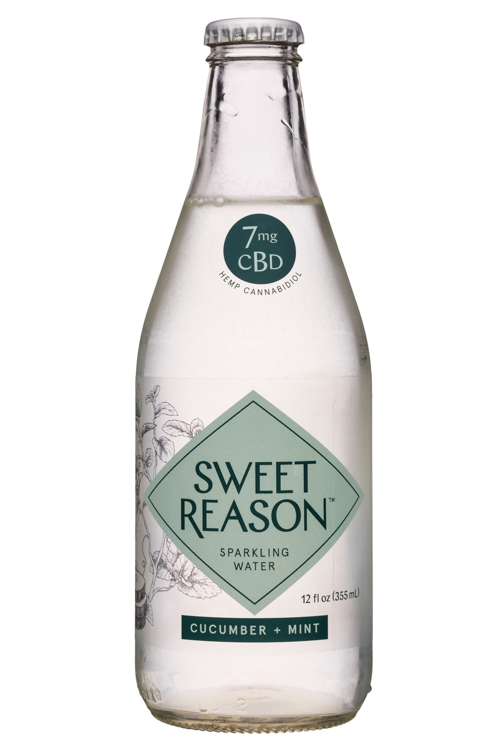 Sweet Reason Cucumber / Mint Sparkling Water