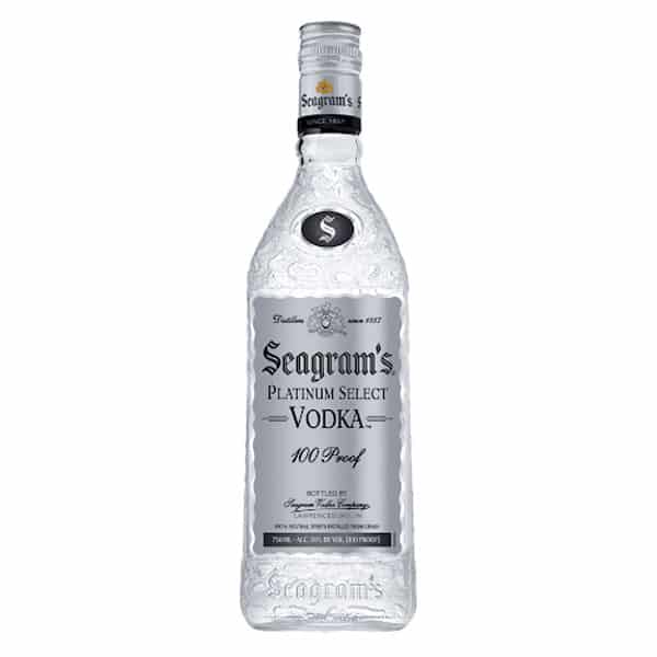 Seagrams 100 Platinum Vodka