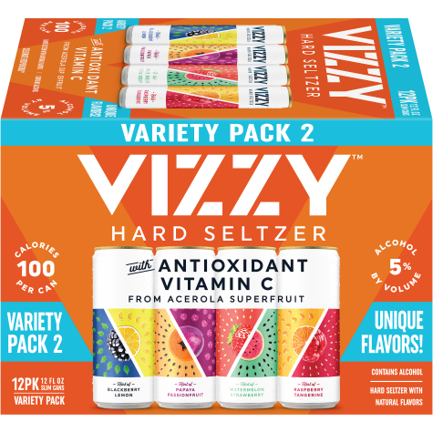 Vizzy Variety Hard Sltz No 2 12 Pack Cans