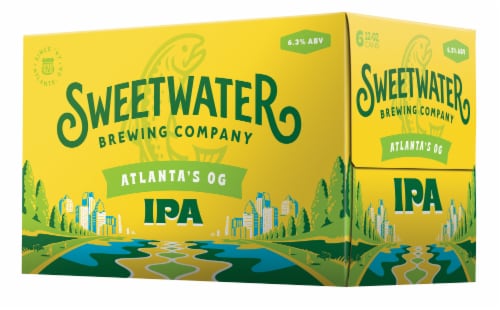 Sweet Water IPA 6 Pack Cans