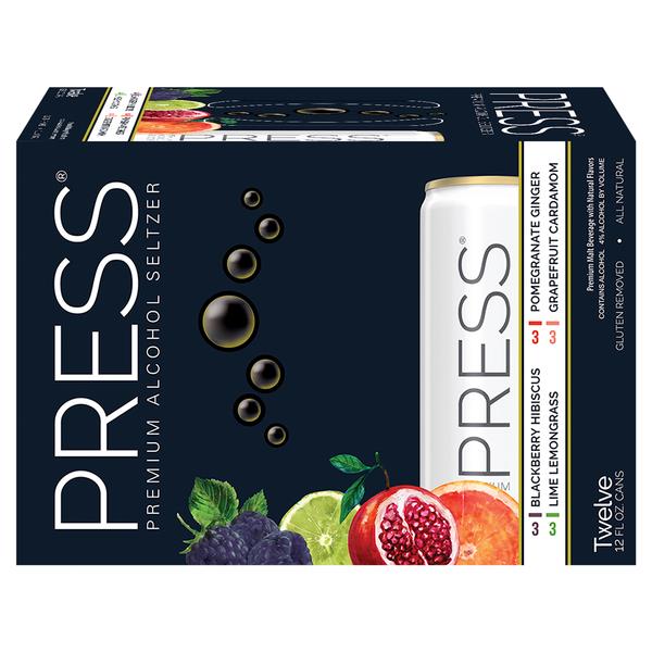 Press Variety Pack Sel 12 Pack Cans