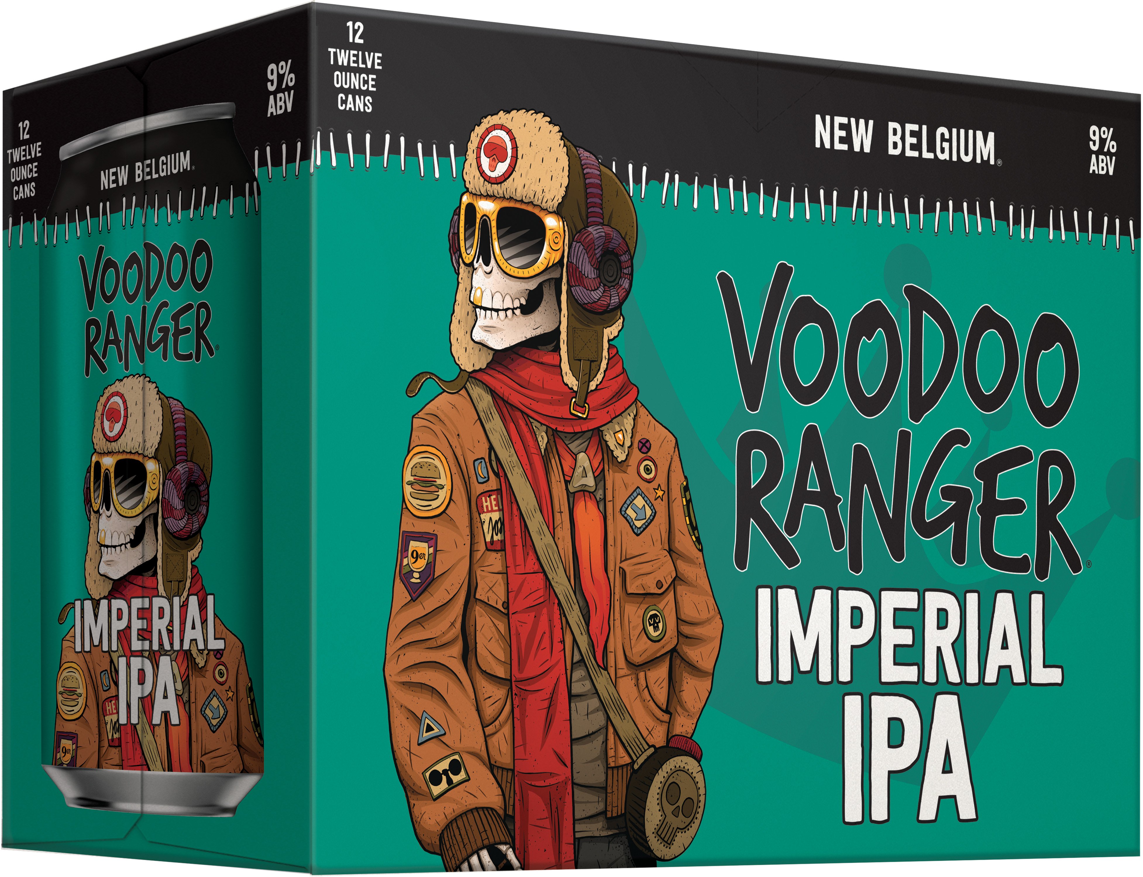 Nb Voodoo Ranger Imperial IPA 12 Pack Cans