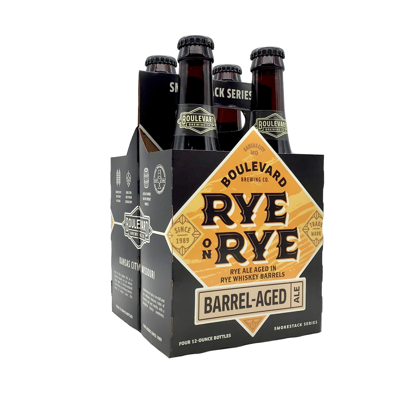 Boulevard Barrel Age Rye On Rye 4 Pack Bottles