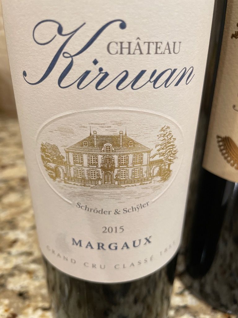 Chateau Kirwan Bordeaux Red