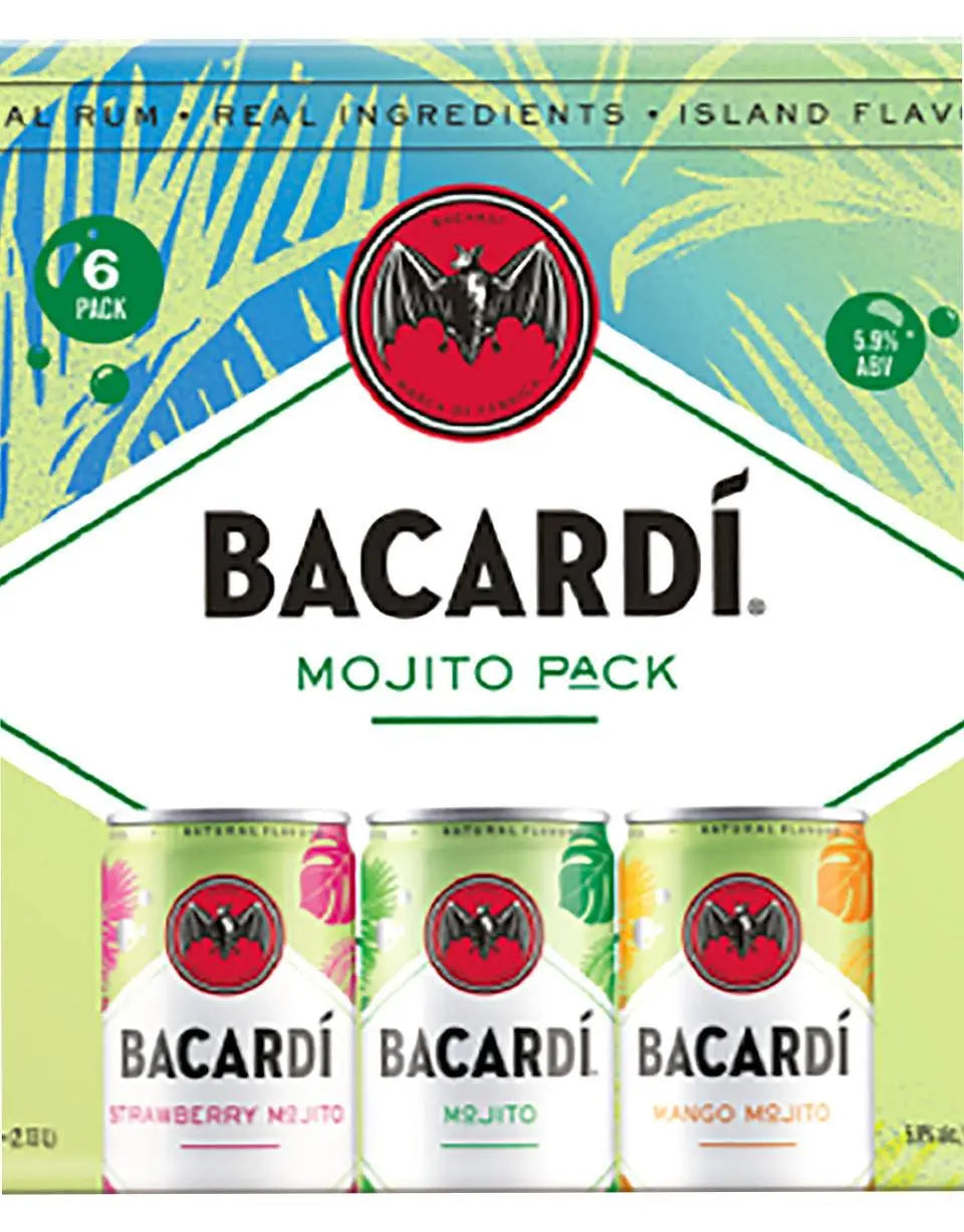 Bacardi Mojito Variety Pack 6 Pack Cans