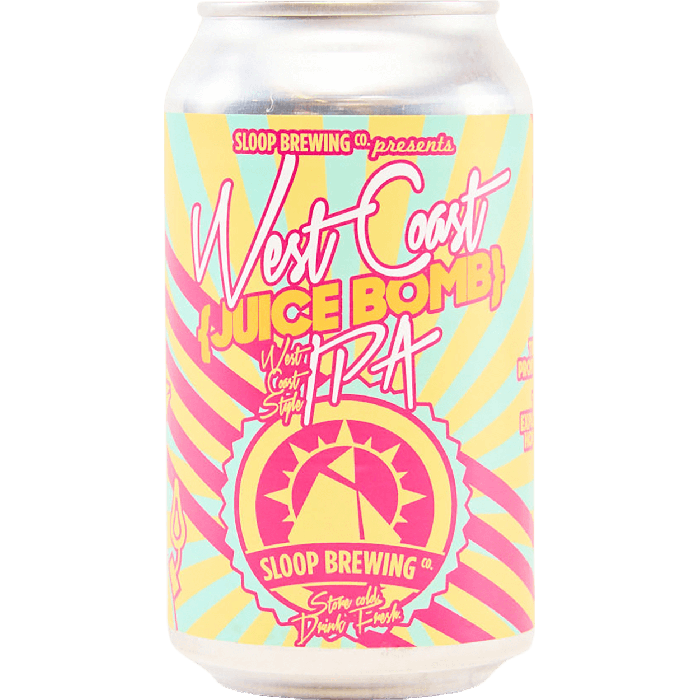 Sloop Brew Juice Bomb West Cst 6 Pack Cans