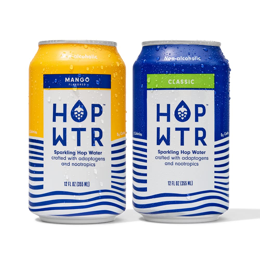 Hop Water Mango 6 Pack Cans