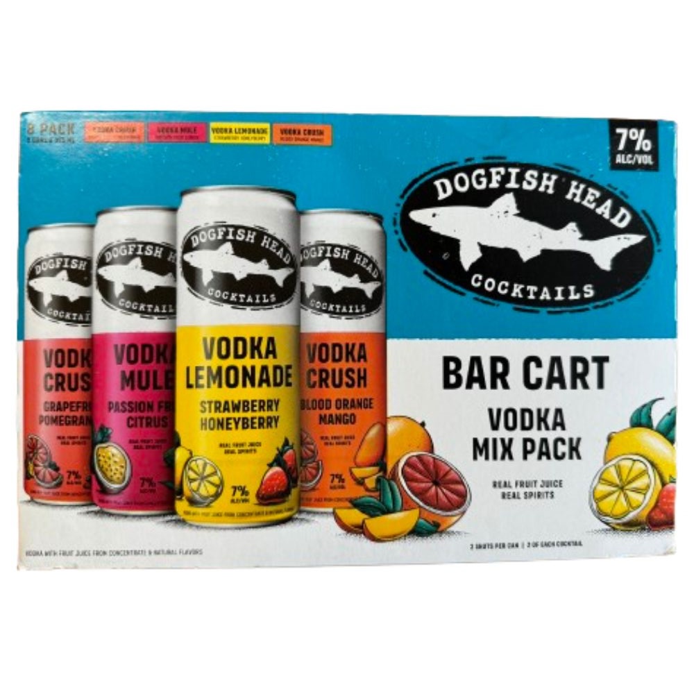 Dogfish Head Vodka Variety Pack Cocktail 8 Pack