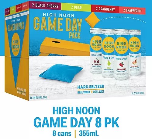 High Noon Gameday 8 Pack Cans