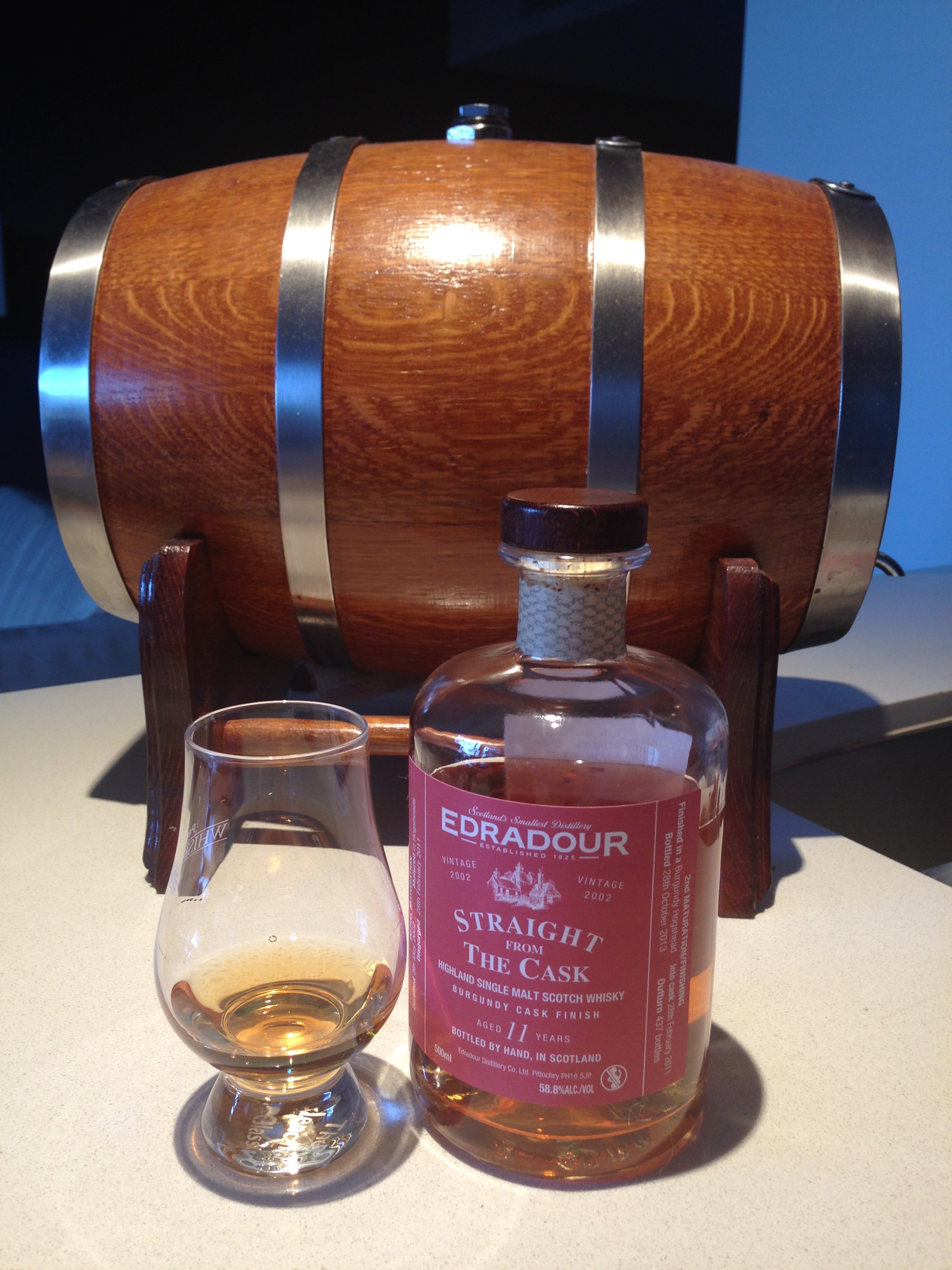 Edradour 11 year old Burgundy Cask Single Malt