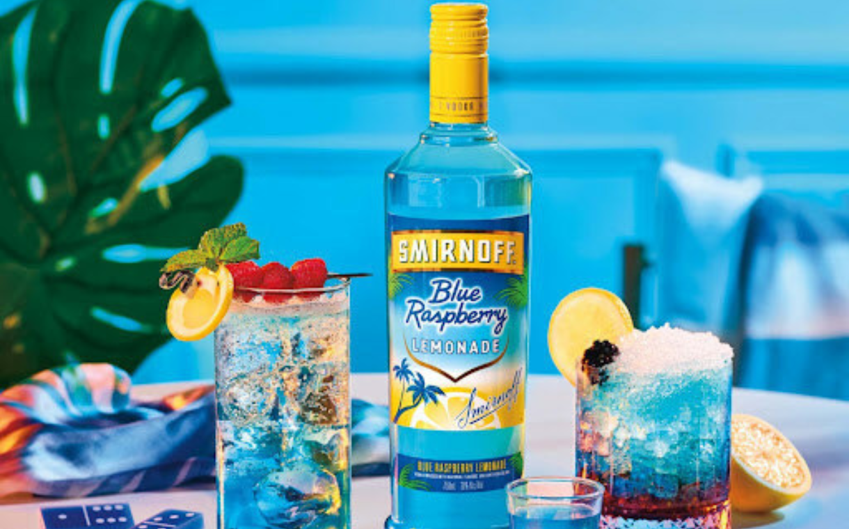 Smirnoff Blue Ras Lem