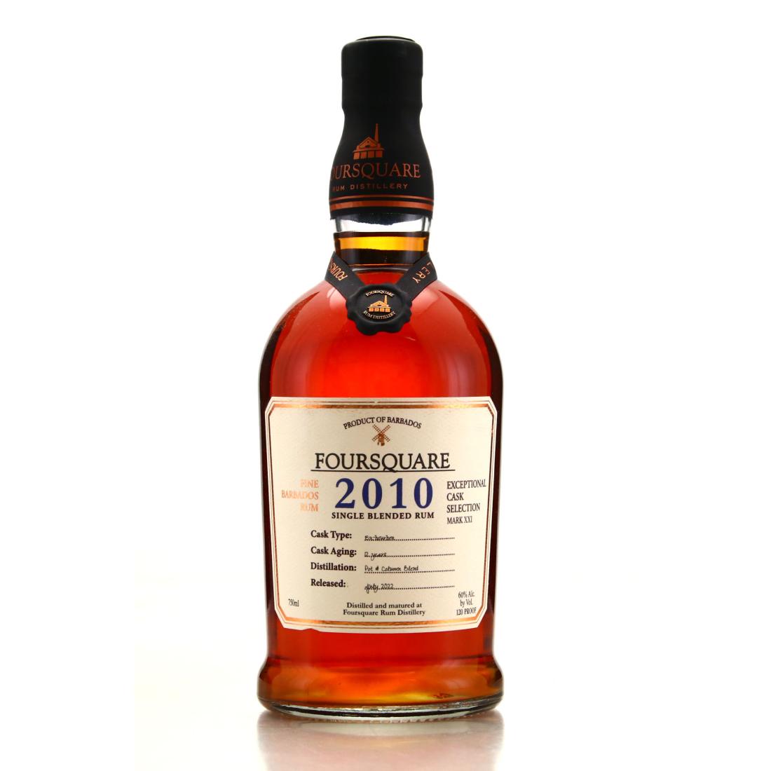 Foursquare 12 Years 2010 Rum