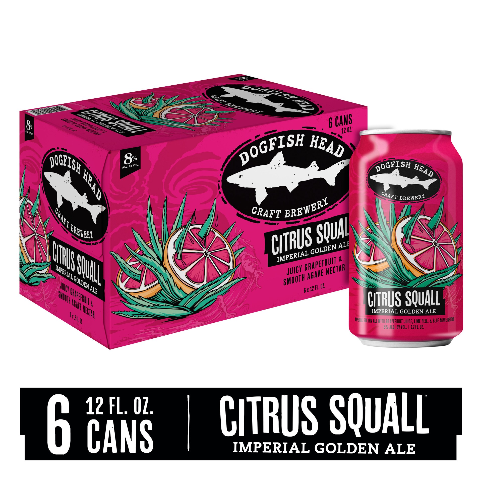 Dogfish Head Citrus Squall 6 Pack Cans