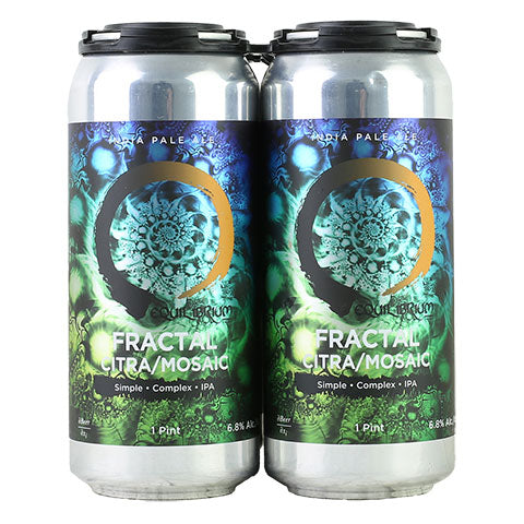 Equilibrium Fractal Citra/Mosai 4 Pack Cans