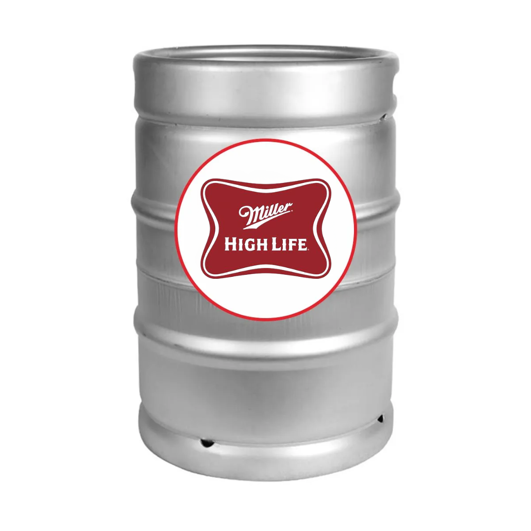 Miller High Life 1/2 Keg
