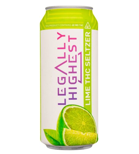 Legally Highest Lime 4 Pack Cans