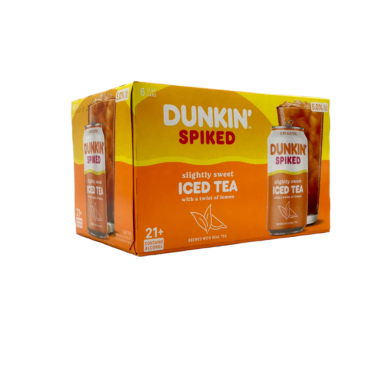 Dunkin Spiked Iced Tea 6 Pack Cans