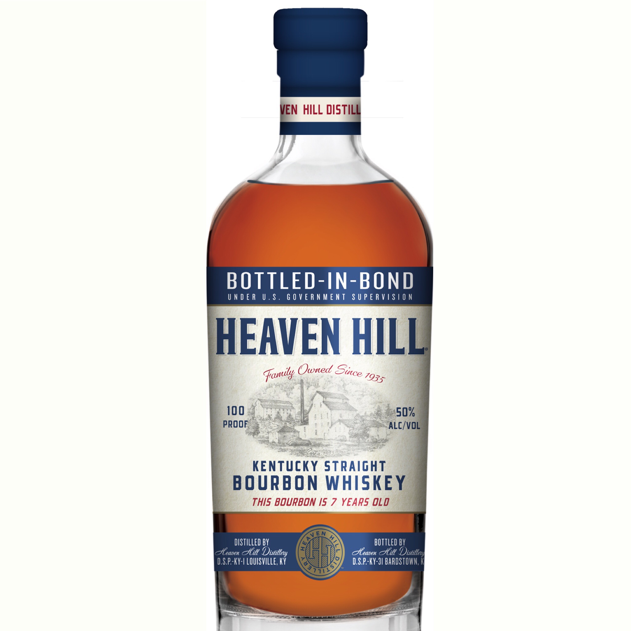 Heaven Hill 7 Years Bottle In Bon Bourbon