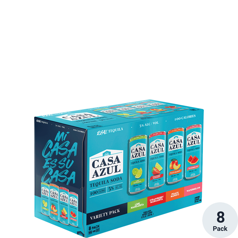 Casa Azul Variety 8 Pack Cans