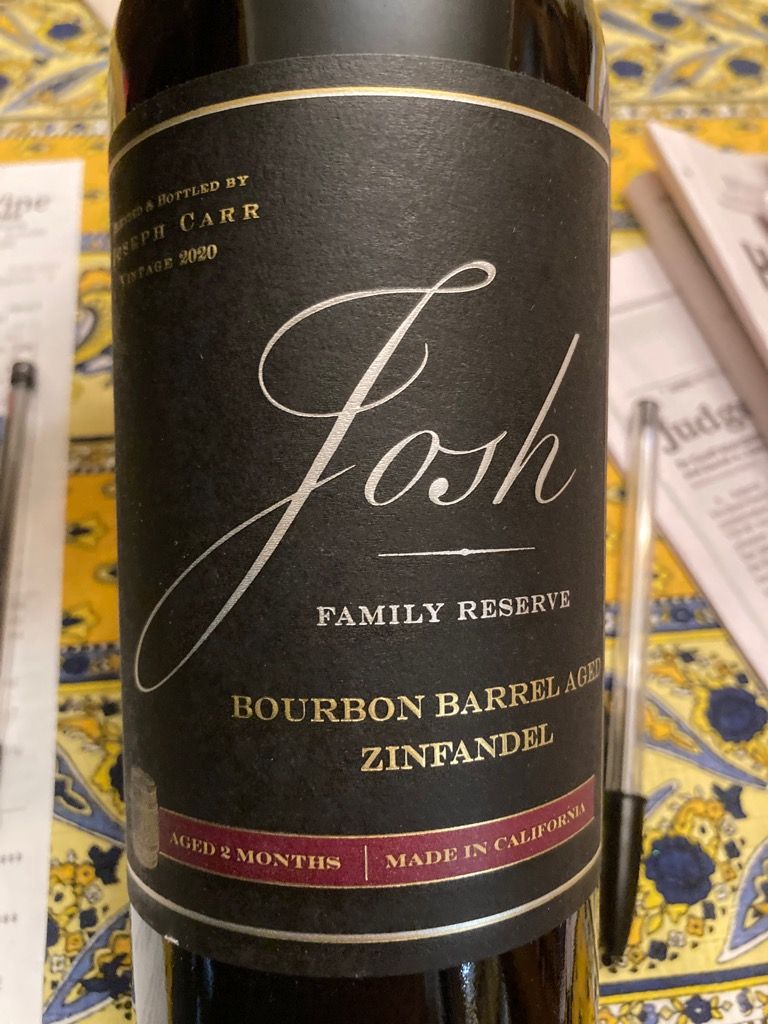 Josh Cellars Bourbon Barrel Aged Zinfandel