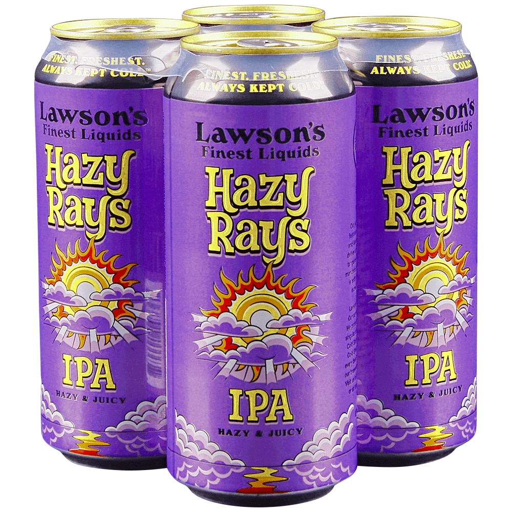 Lawson Hazy Rays IPA 4 Pack Cans