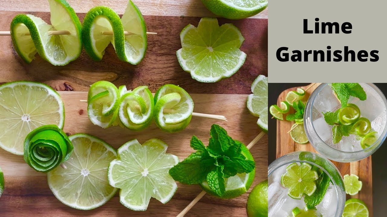 Cocktail Garnish Lime
