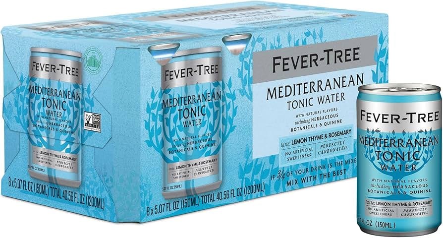 Fever Tree Mediterranean 8 Pack Cans