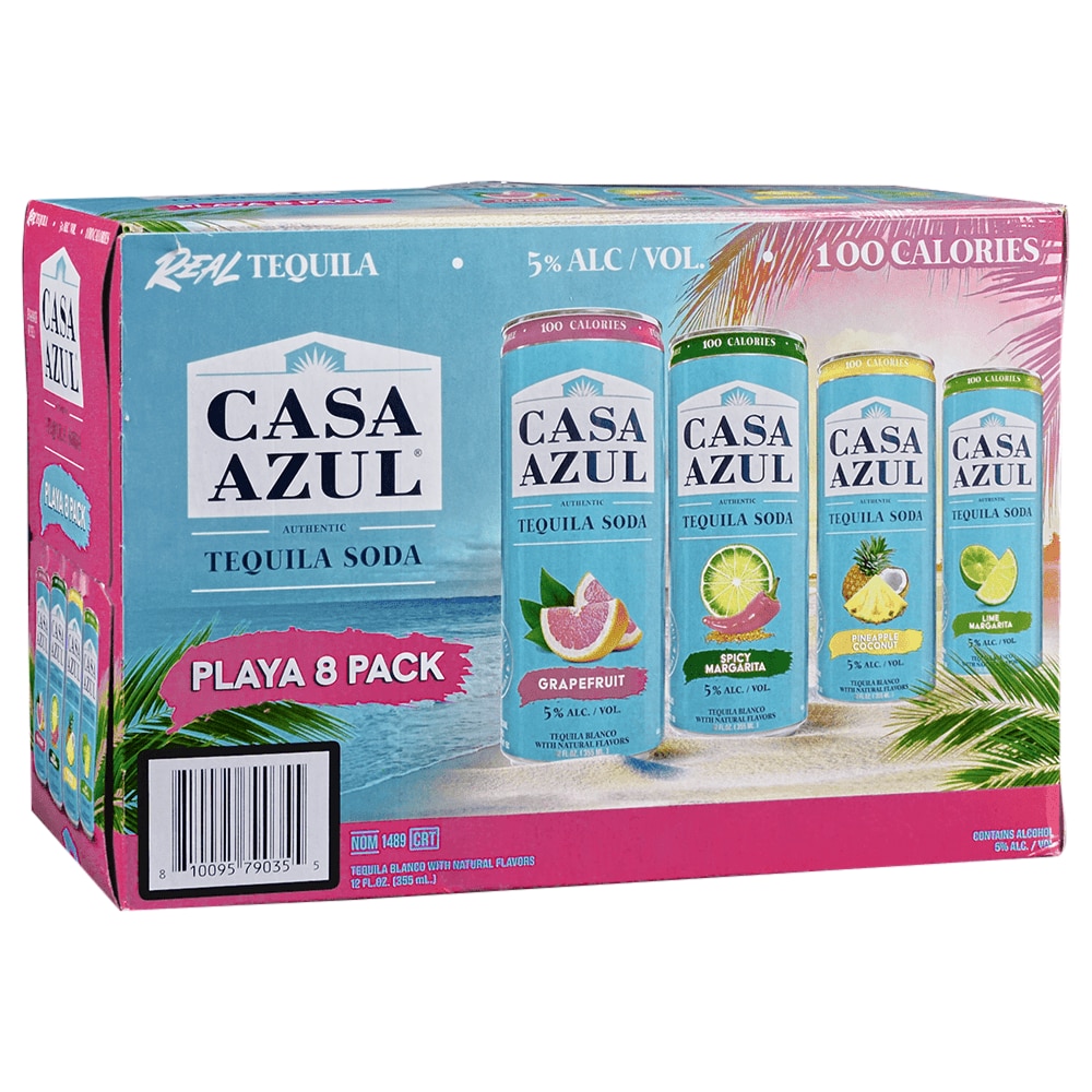 Casa Azul Playa Variety 8 Pack Cans