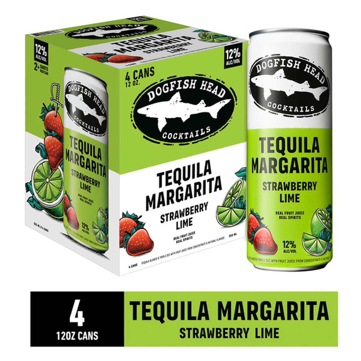 Dogfish Head Lime Tequila Margarita Strawberry-Lime